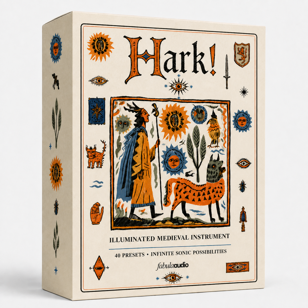 Hark! Illuminated Medieval Instrument