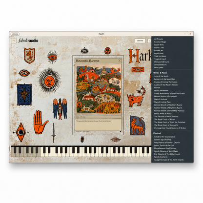 Hark! Illuminated Medieval Instrument