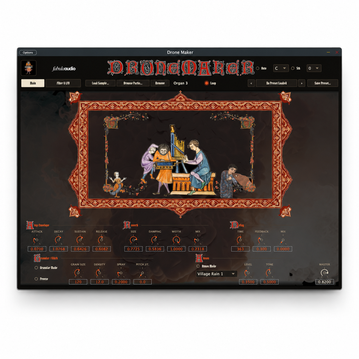 Drone Maker: Medieval Drones and Atmospheres Instrument